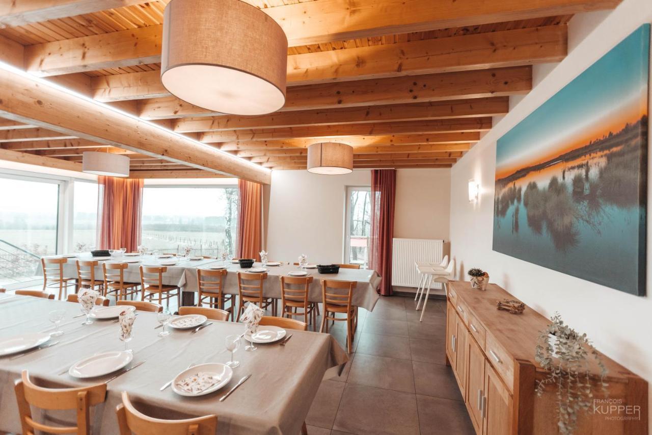 Vila Le Loup Gris - 35 Pers - Vue-Wellness, Butgenbach-Malmedy Exteriér fotografie